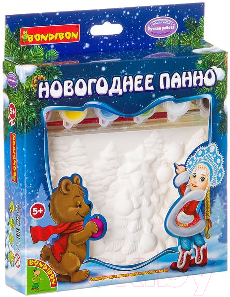 Набор для творчества Bondibon Новогоднее панно / ВВ1940