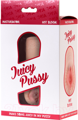 Мастурбатор для пениса ToyFa Juicy Pussy Hot Bloom / 893009 (телесный)
