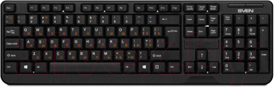 Клавиатура Sven Comfort KB-C2200W (черный)
