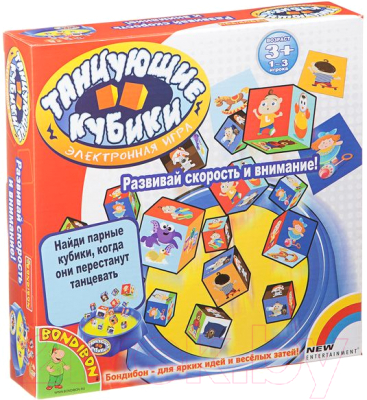 

Настольная игра Bondibon, Танцующие кубики / ВВ1818