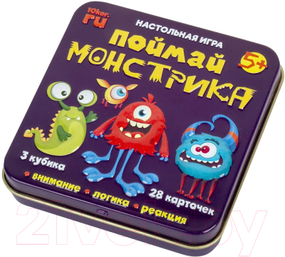 

Настольная игра Десятое королевство, Поймай монстрика / 03527