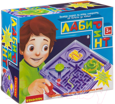 

Настольная игра Bondibon, Лабиринт с джойстиком / ВВ3821