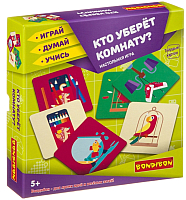 Настольная игра Bondibon Кто уберет комнату? / ВВ3904 - 