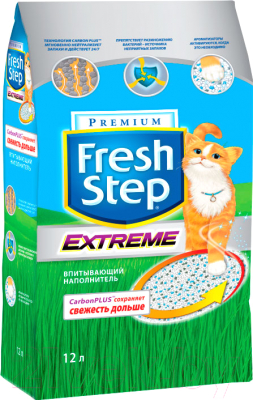 Наполнитель для туалета Fresh Step Extreme / 008/018151 (12л)