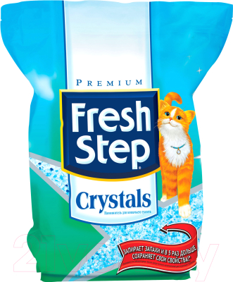 Наполнитель для туалета Fresh Step Crystals / 008/030736 (1.81кг)