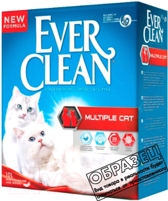 

Наполнитель для туалета Ever Clean, Multiple