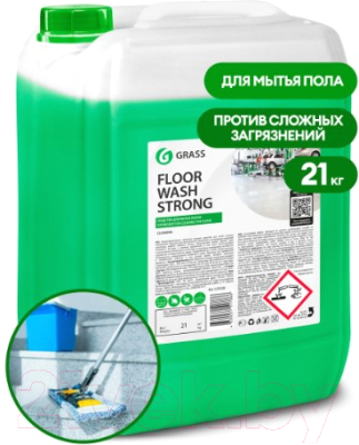 Чистящее средство для пола Grass Floor Wash Strong / 125520 (21кг)