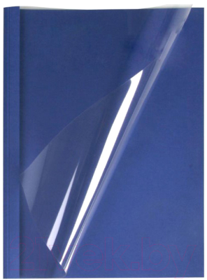 Обложки для переплета OPUS C.BIND Soft Clear 299х214 C 16мм / X1SC50CNIE (50шт, синий)