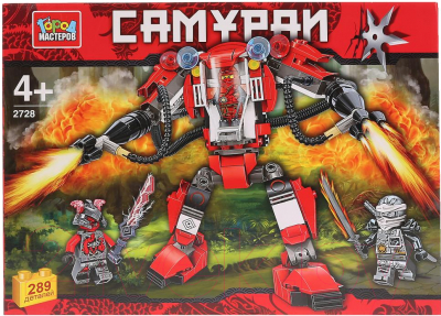 

Конструктор Город мастеров, Самураи: робот / LL-2728-R
