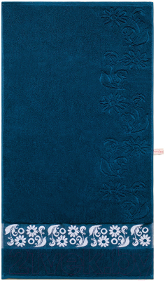 Полотенце Privilea Урсинья / 10с37 (50x90, синий)