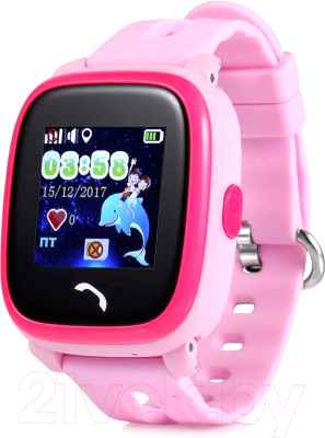 Умные часы детские Wonlex GW400S (розовый)