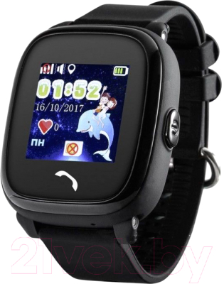 Умные часы детские Wonlex GW400S (черный)