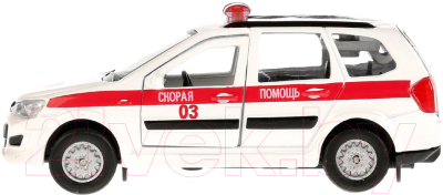 Масштабная модель автомобиля Технопарк Lada Kalina Cross Скорая / SB-16-46-A-WB