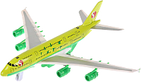 Самолет игрушечный Технопарк Авиалайнер S7 / 91002S-R-GN - 