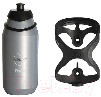 Флягодержатель для велосипеда Tacx Tao Carbon / T6707 (серебристый)