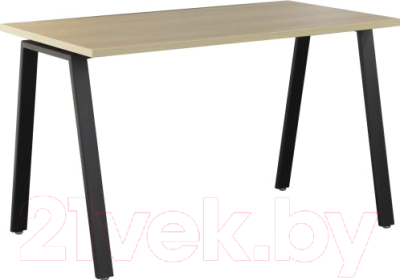 Обеденный стол Nowy Styl Baden Black H25 100x68 (дуб нагано)