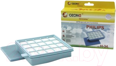 Комплект фильтров для пылесоса OZONE H-34