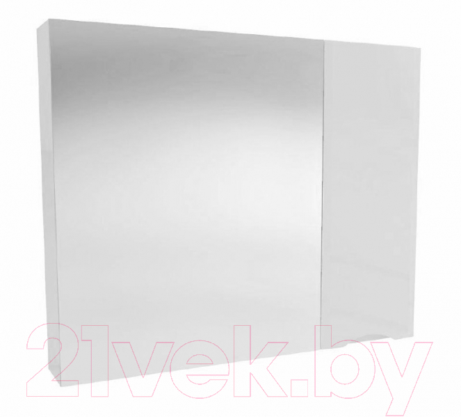Шкаф с зеркалом для ванной АВН Латтэ 80 / 41.19 (1)