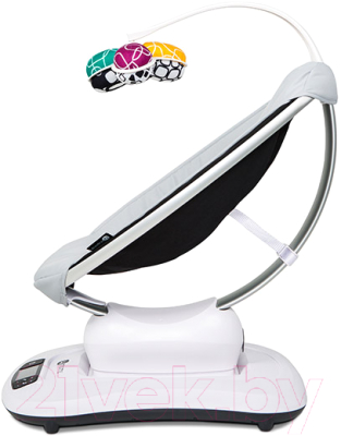 Детский шезлонг 4Moms MamaRoo Классик RS (серебристый)