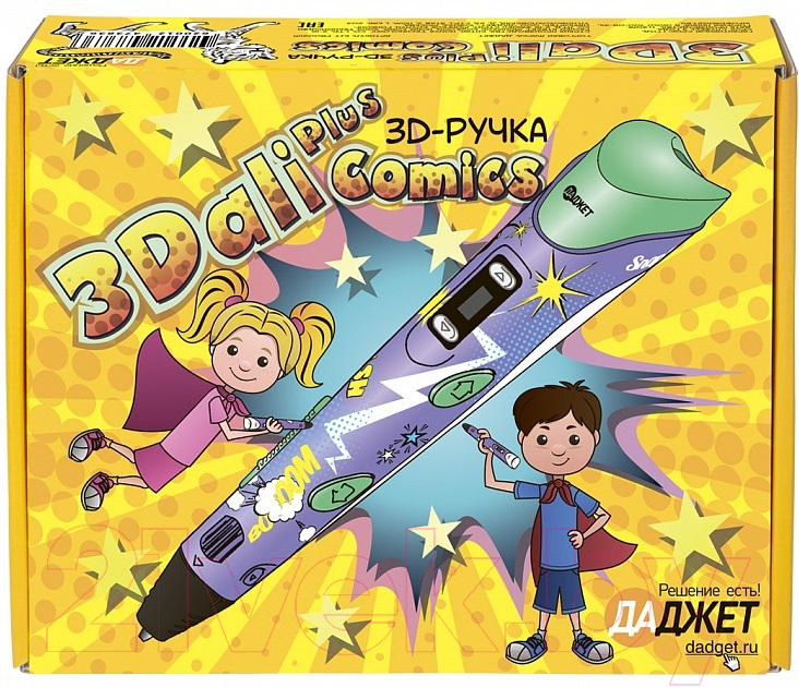 3D ручка Даджет 3Dali Plus (comics)