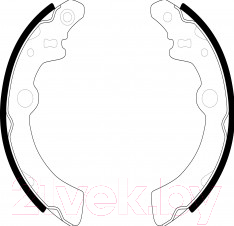 

Тормозные колодки NiBK, FN7750