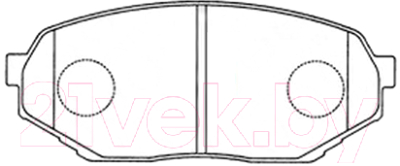 

Тормозные колодки NiBK, PN3473