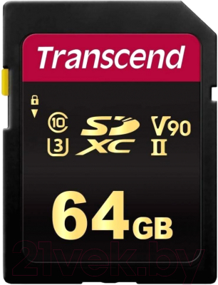 Карта памяти Transcend SDXC 700S 64GB (TS64GSDC700S)