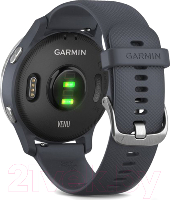 Умные часы Garmin Venu / 010-02173-03 (синий гранит/серебристый)