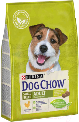 Сухой корм для собак Dog Chow Adult Small Breed с курицей (2.5кг)