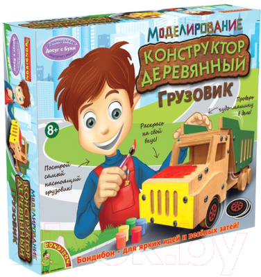 

Набор для творчества Bondibon, Моделирование из дерева / ВВ1232