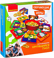 Настольная игра Bondibon Крутящийся пазл / ВВ2418 - 