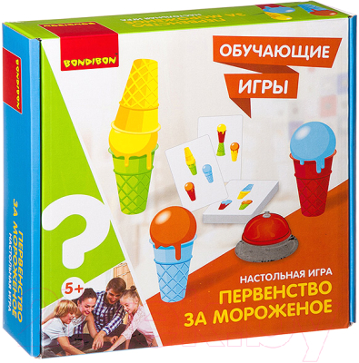 Настольная игра Bondibon Первенство за мороженое / ВВ3151