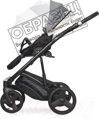 Детская универсальная коляска Riko Basic Aicon Pro 3 в 1 (02/бордовый)