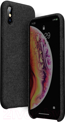 Чехол-накладка Baseus Original Super Fiber для iPhone X/XS (черный)