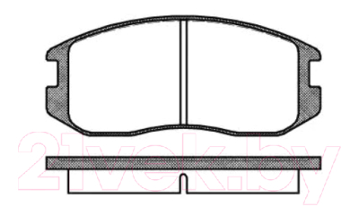 Тормозные колодки Remsa 035700