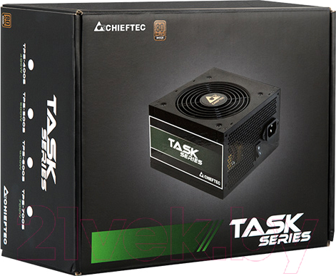 Блок питания для компьютера Chieftec Task Black TPS-700S 700W