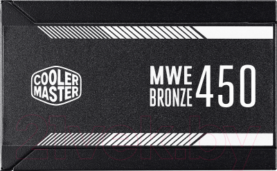 Блок питания для компьютера Cooler Master MWE 450 Bronze (MPE-4501-ACAAB-EU)