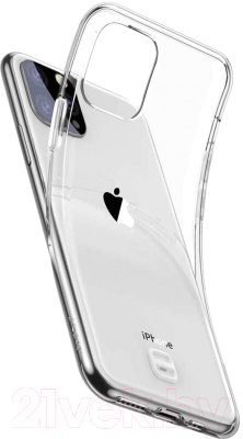 Чехол-накладка Baseus Transparent Key для iPhone 11 (черный)