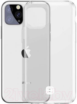 Чехол-накладка Baseus Transparent Key для iPhone 11 (прозрачный)