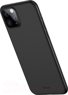 Чехол-накладка Baseus Wing для iPhone 11 Pro (черный сплошной)