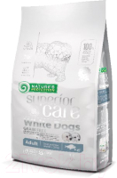 Сухой корм для собак Nature's Protection Superior Care White Dog Grain Free White Fish / NPSC45667 (1.5кг) - 