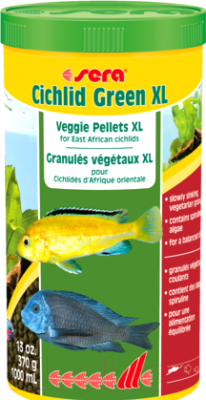 Корм для рыб Sera Cichlids Green XL / 213 (1л)
