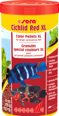 Корм для рыб Sera Cichlids Red XL / 214 (1л)