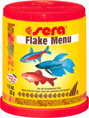 Корм для рыб Sera Flake Menu 60 (100мл)