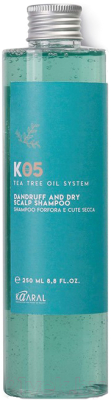 Шампунь для волос Kaaral K05 Hair Care для сухой кожи головы (250мл)
