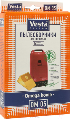 Комплект пылесборников для пылесоса Vesta OM 05