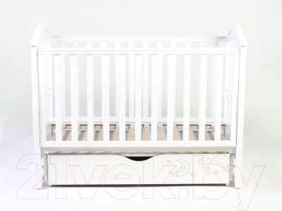 Детская кроватка Верес Соня ЛД3 (белый)