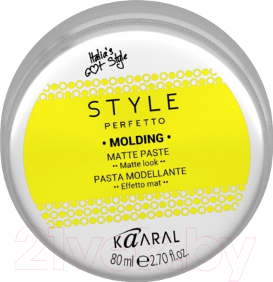 Крем для укладки волос Kaaral Style Perfetto Molding матирующая (80мл)