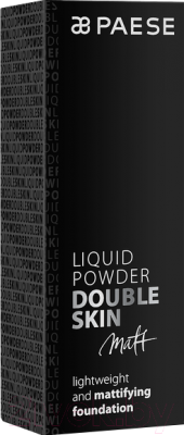 Тональный крем Paese Liquid Powder Double Skin Matt легкий матирующий 20M (натуральный)
