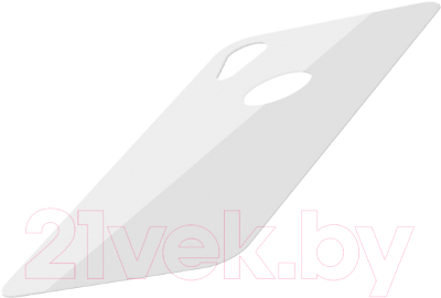 Защитное стекло для телефона Baseus Tempered Glass Rear Protector для iPhone XR (белый)